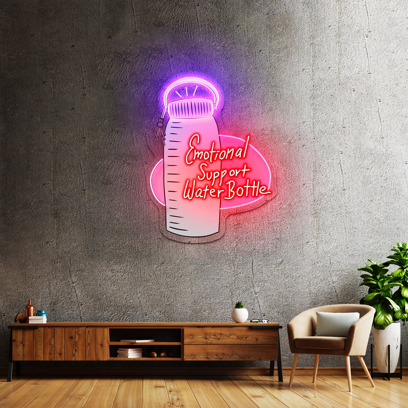Enjoy Yourself Its Later Than You Think Artwork Custom Neon Led Sign