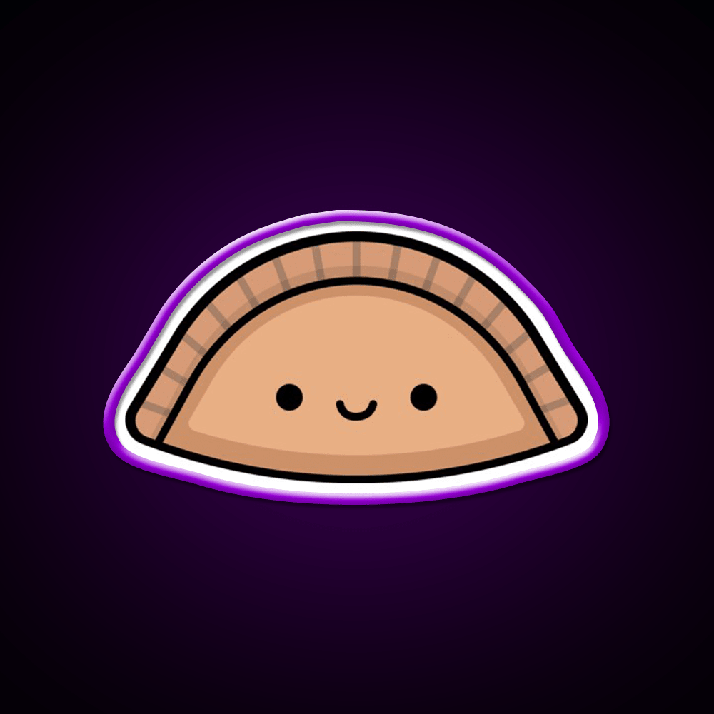 Empanada Snack Food Led Neon Sign Rgb Color - Shineneon