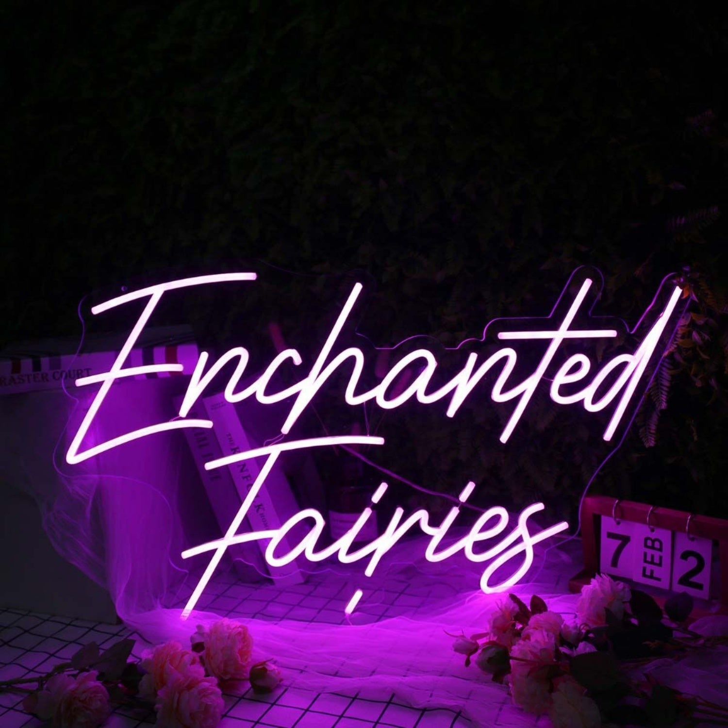 Enchanted Fairies Pink Led Neon Sign - Shineneon