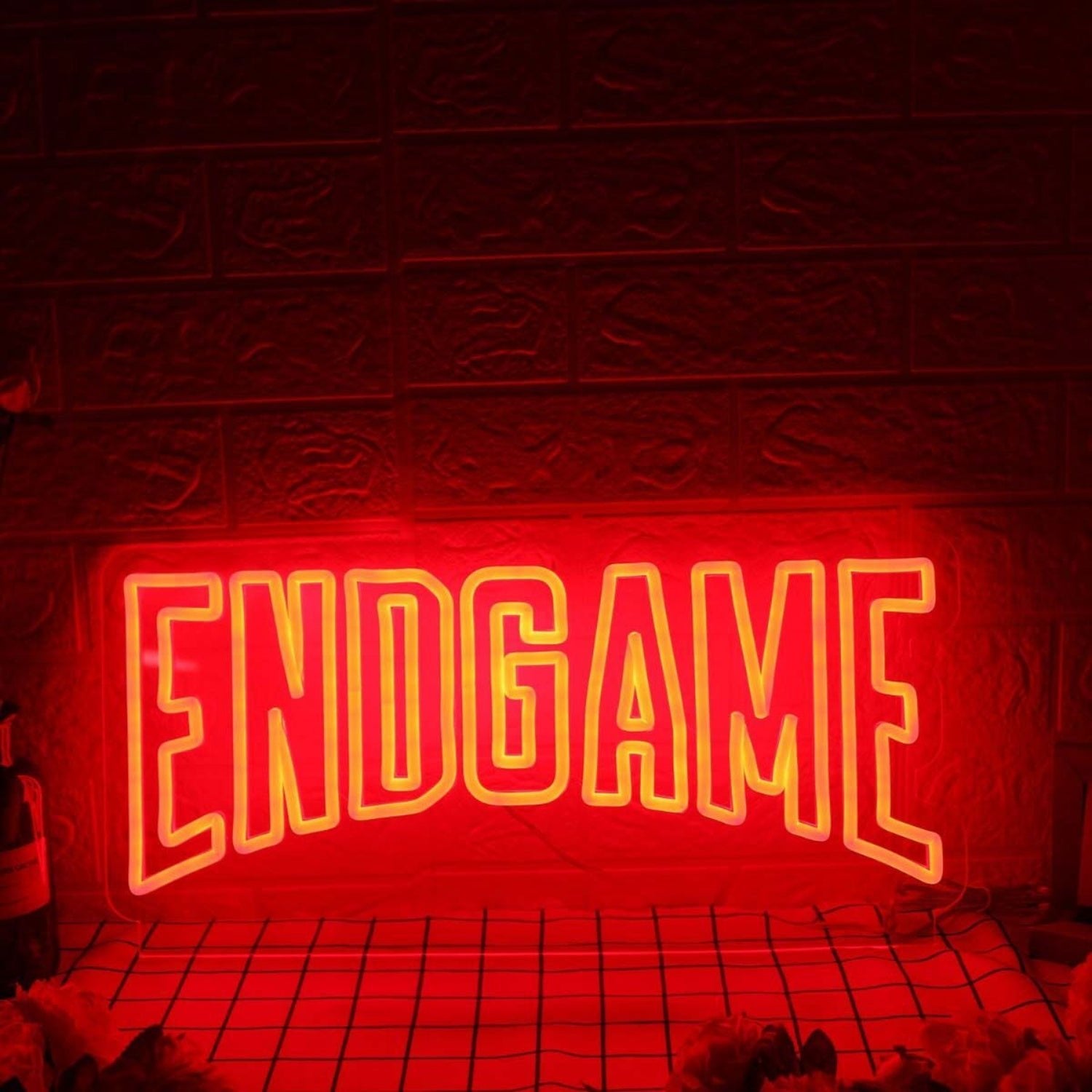 End Game Red Led Neon Sign - Shineneon