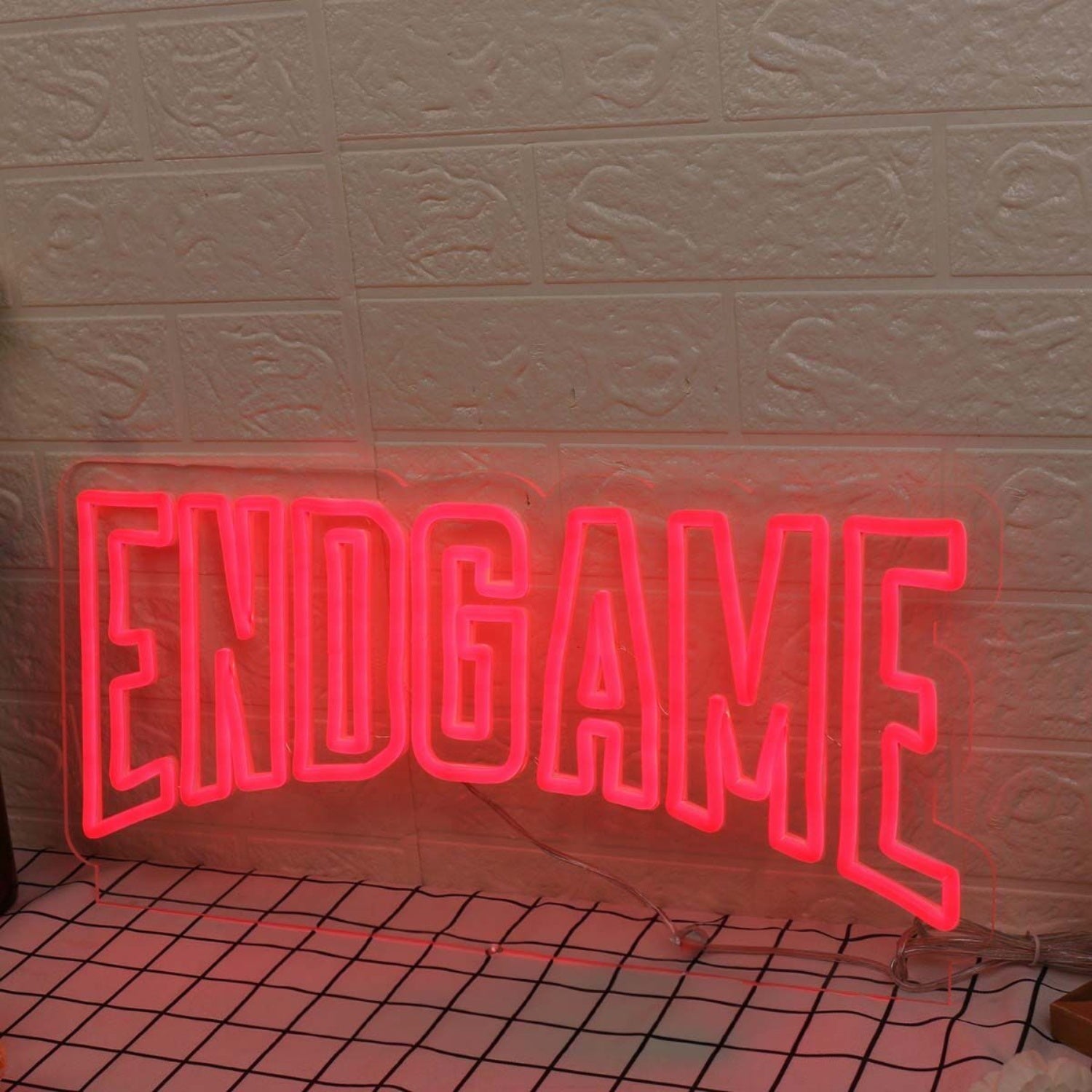End Game Red Led Neon Sign - Shineneon