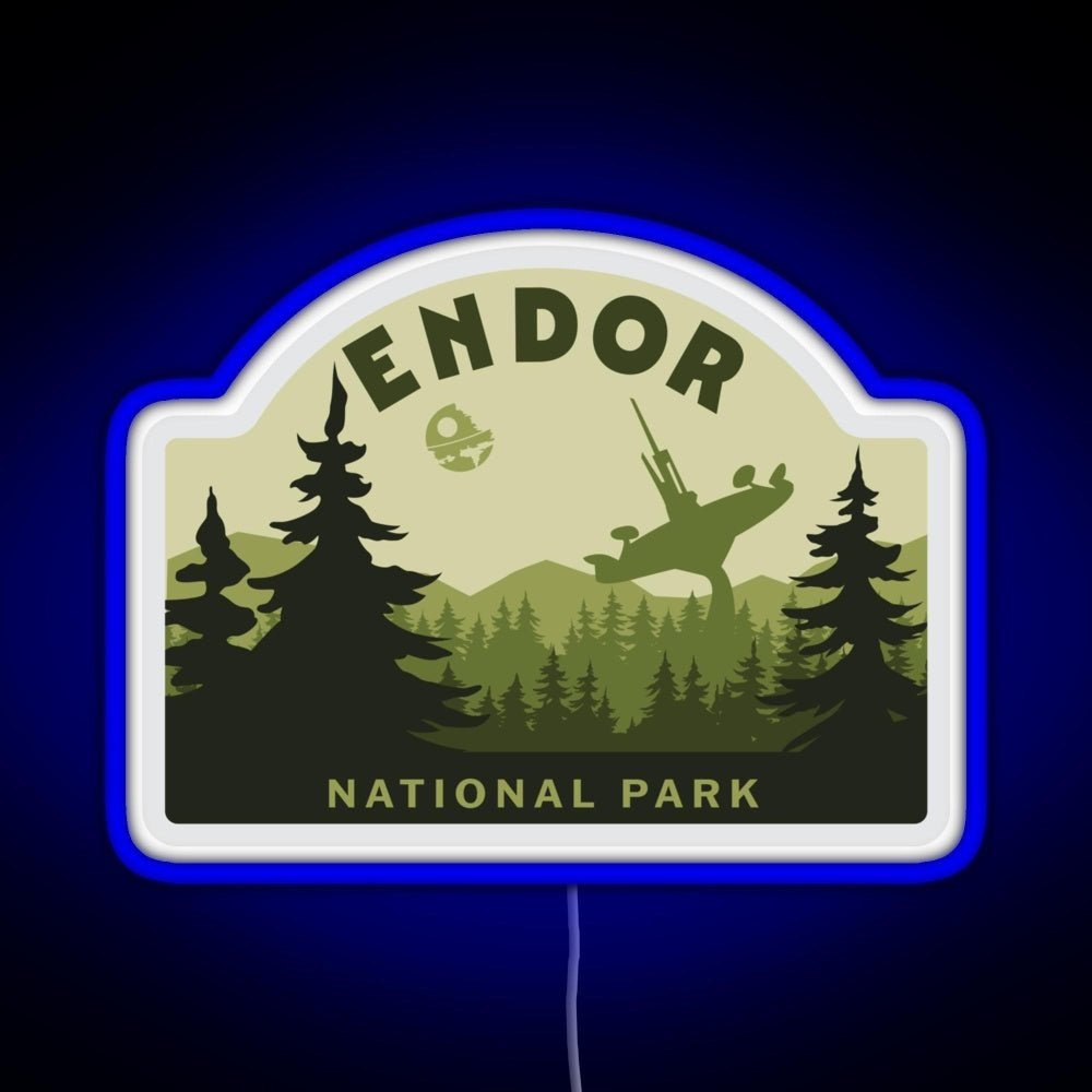 Endor National Park Rgb Led Neon Sign Pop Wall Art - Shineneon