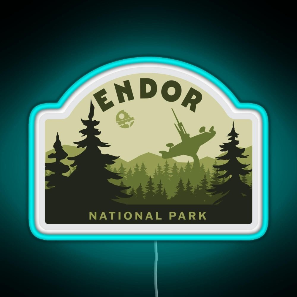 Endor National Park Rgb Led Neon Sign Pop Wall Art - Shineneon