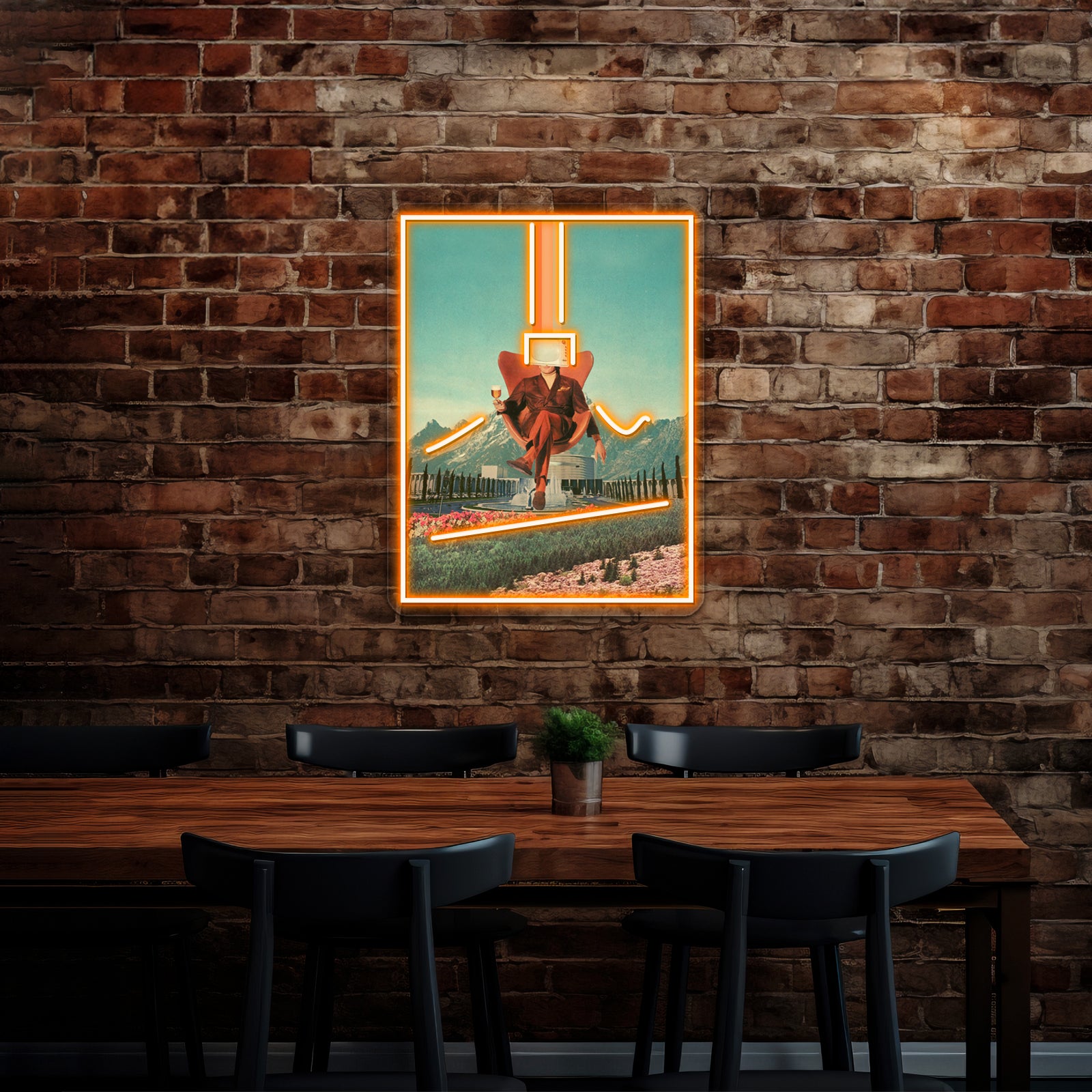 Enemy Artwork Custom Neon Led Sign