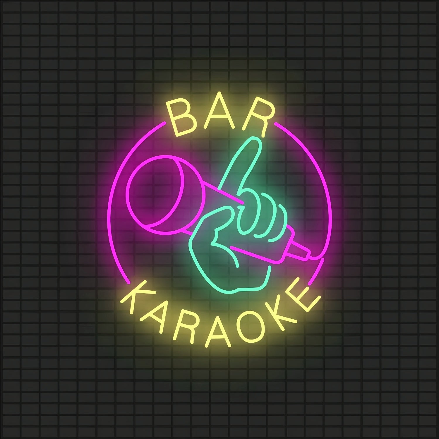 Energetic Bar Singing Rock Neon Sign | Shineneon