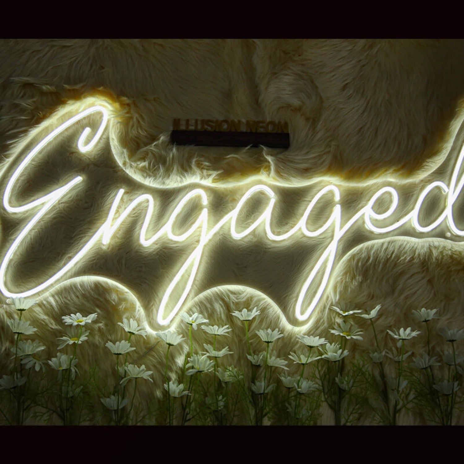 Engaged Neon Sign For Wedding And Celebratory Decor | Shineneon