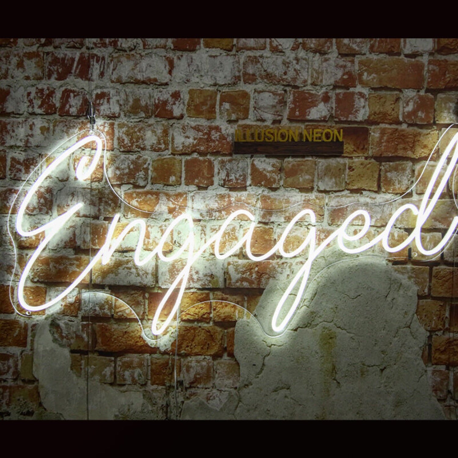 Engaged Neon Sign For Wedding And Celebratory Decor | Shineneon