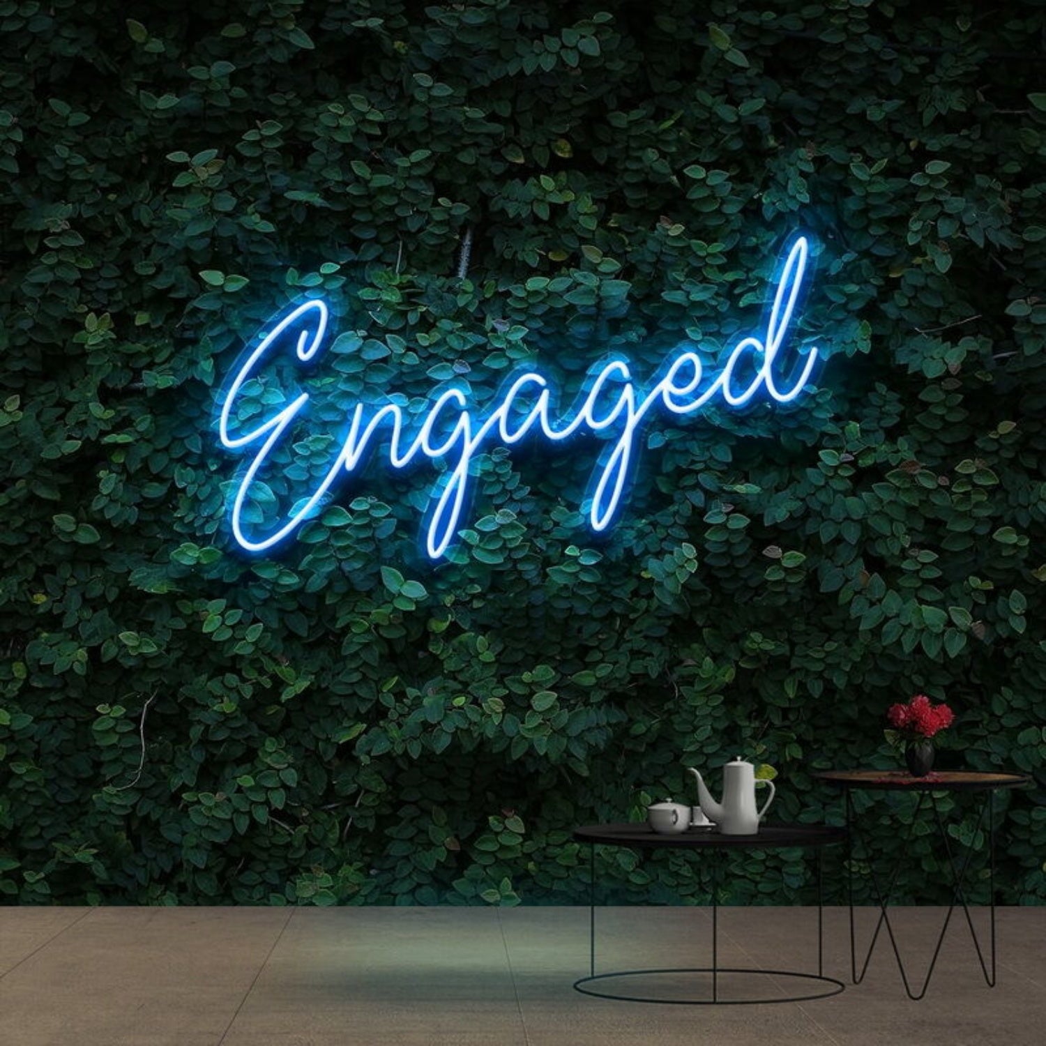 Engaged Neon Sign For Wedding And Celebratory Decor | Shineneon