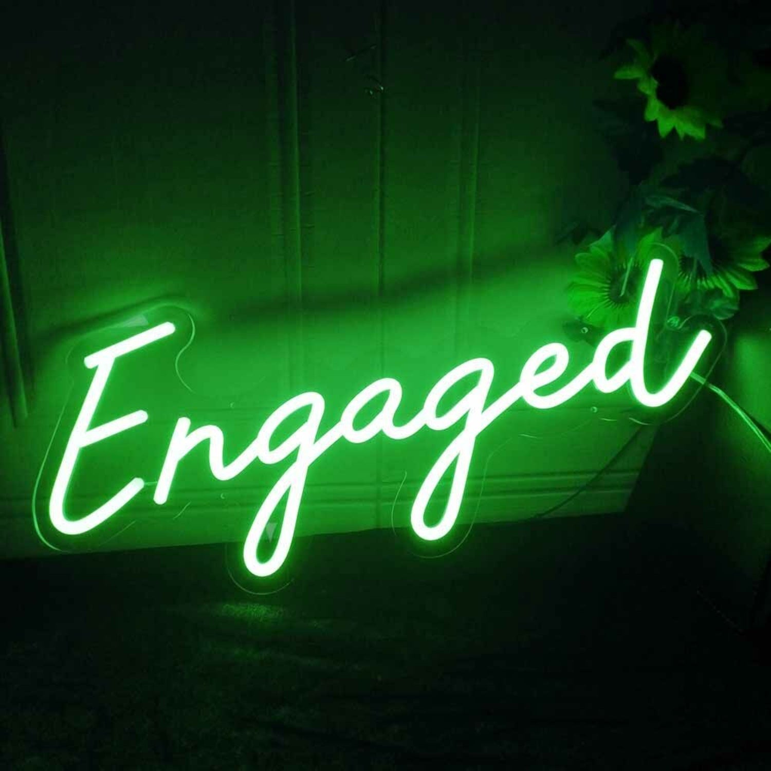 Engaged Neon Sign To Light Up Your Room | Shineneon