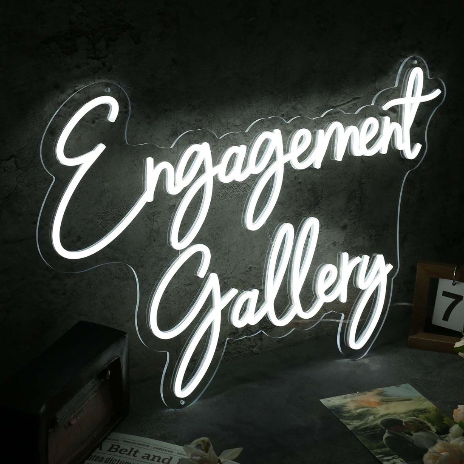 Engagement Gallery White Led Neon Sign - Shineneon