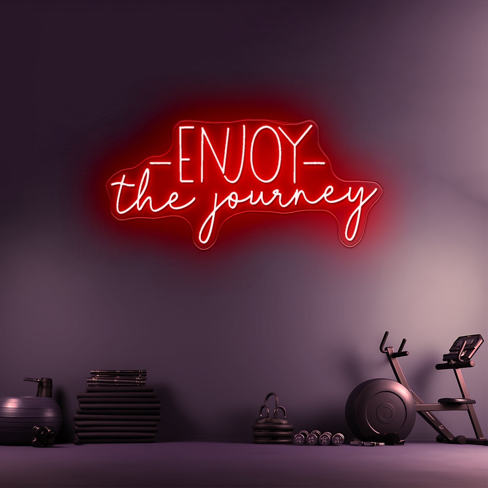 Enjoy The Journey Gym Neon Sign - Shineneon