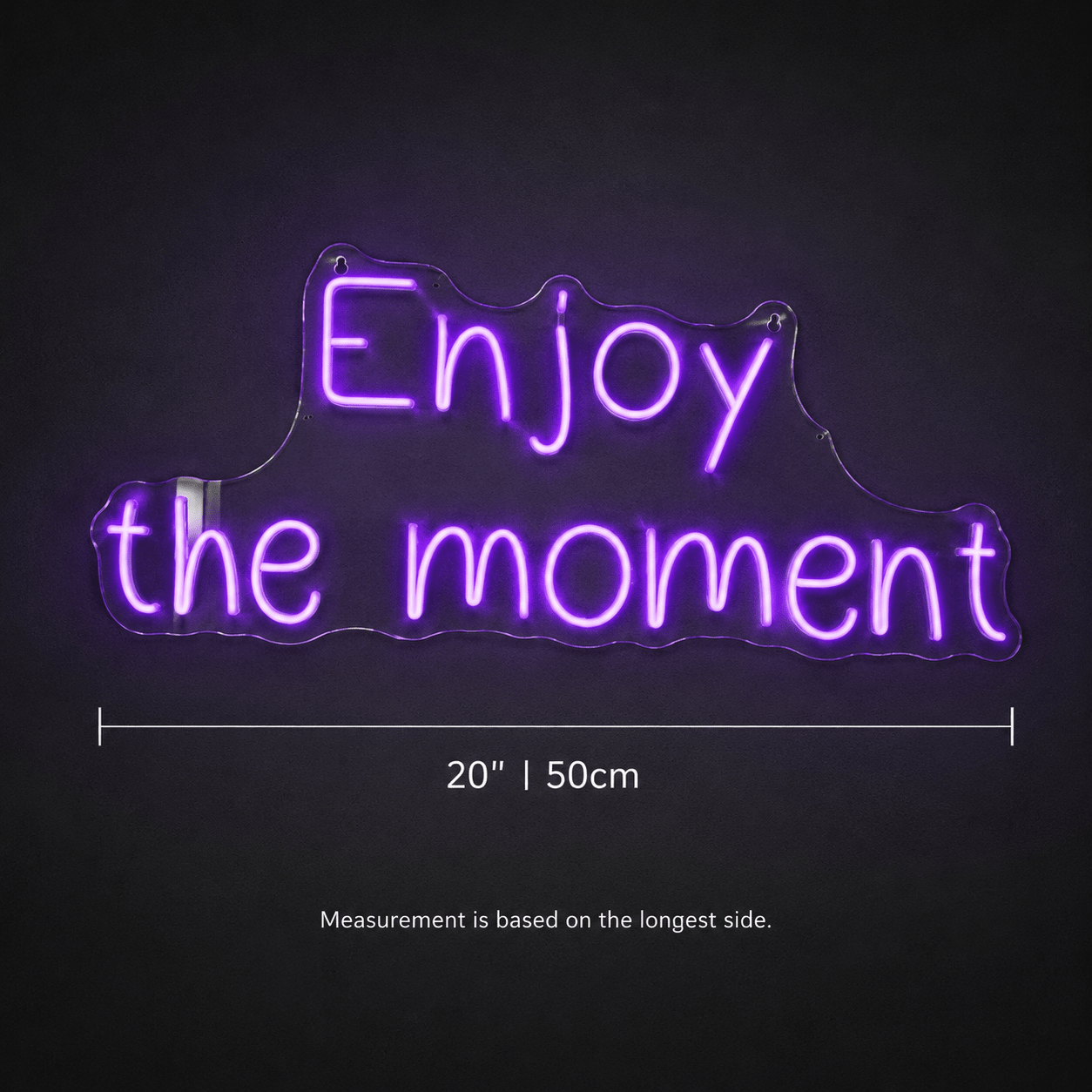 Enjoy The Moment LED Neon Sign - Shineneon