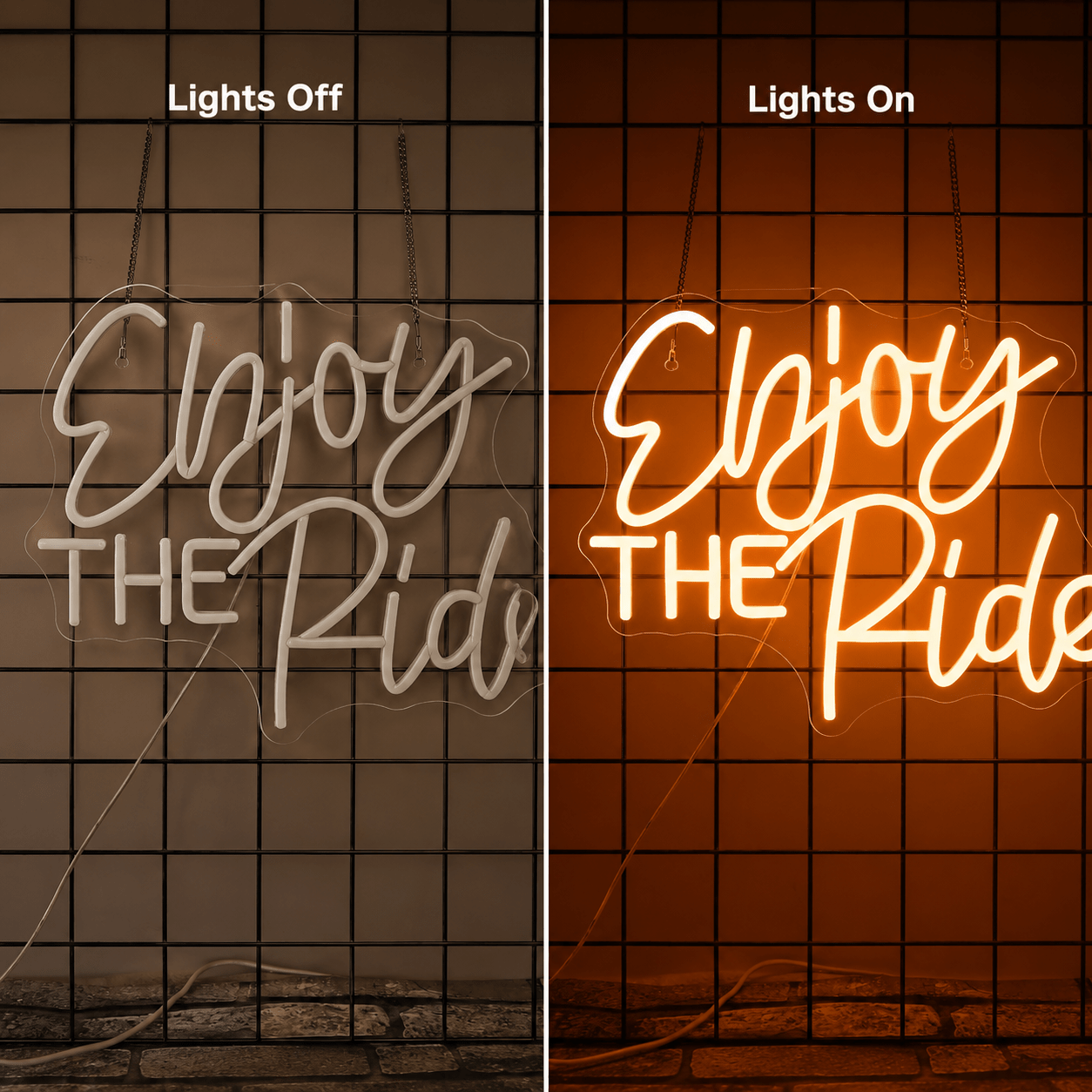 Enjoy The Ride LED Neon Sign - Shineneon