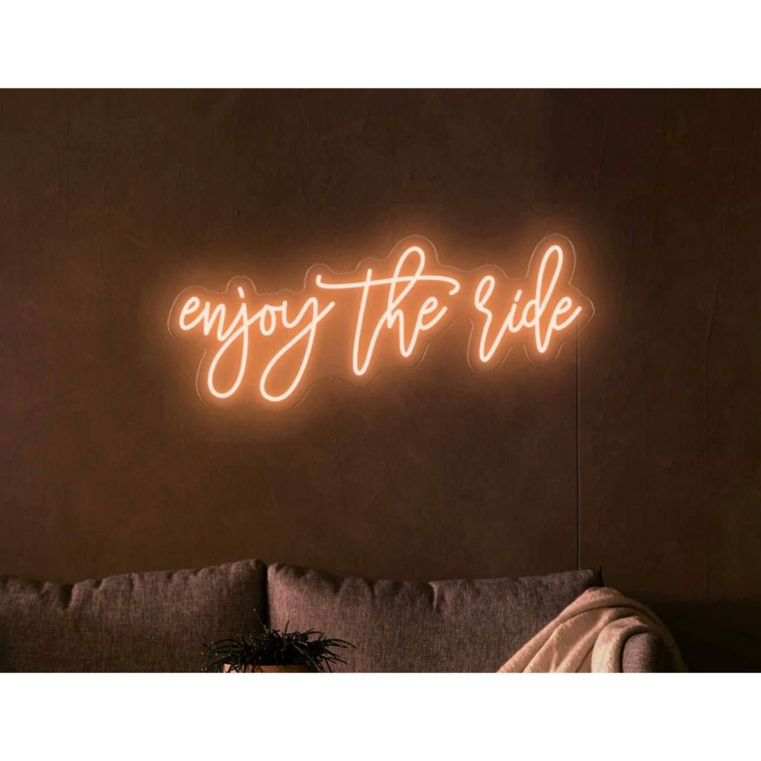 Enjoy The Ride Led Sign Business Neon Sign - Shineneon