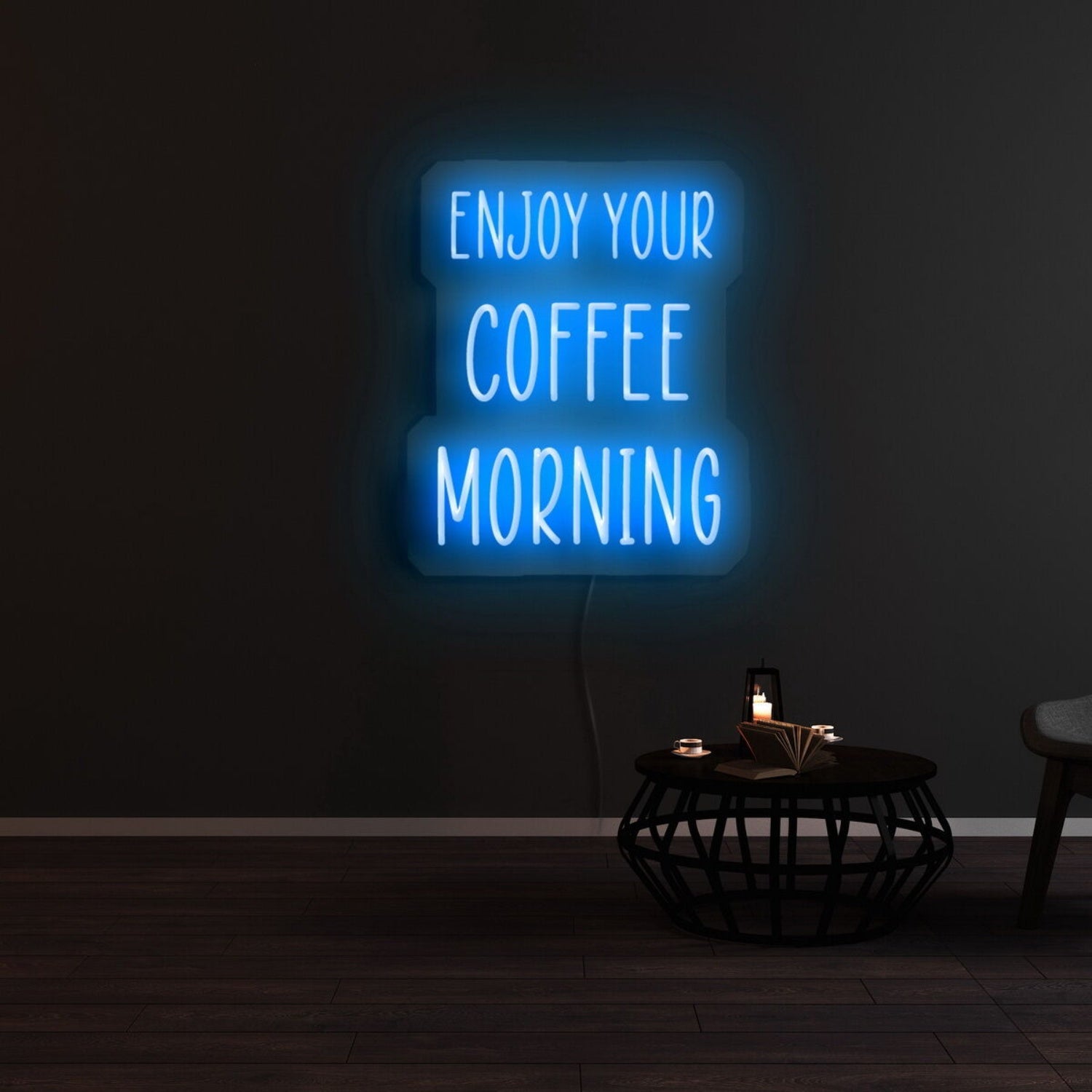 Enjoy Your Coffee Morning Led Neon Sign | Shineneon