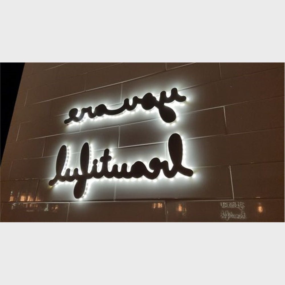 Enough Lyftward 3D Backlit Channel Letters Led Light Sign - Shineneon
