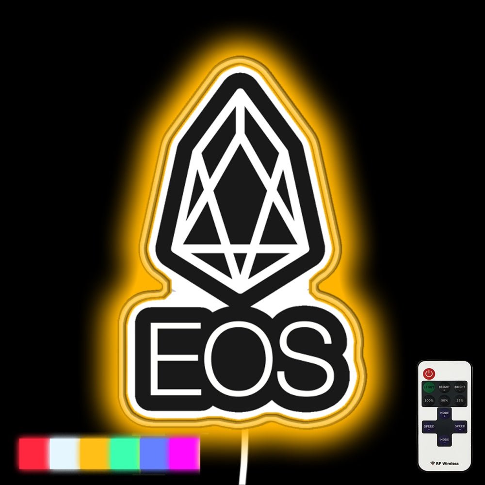 Eos Coin Neon Gift Led Neon Sign - Shineneon