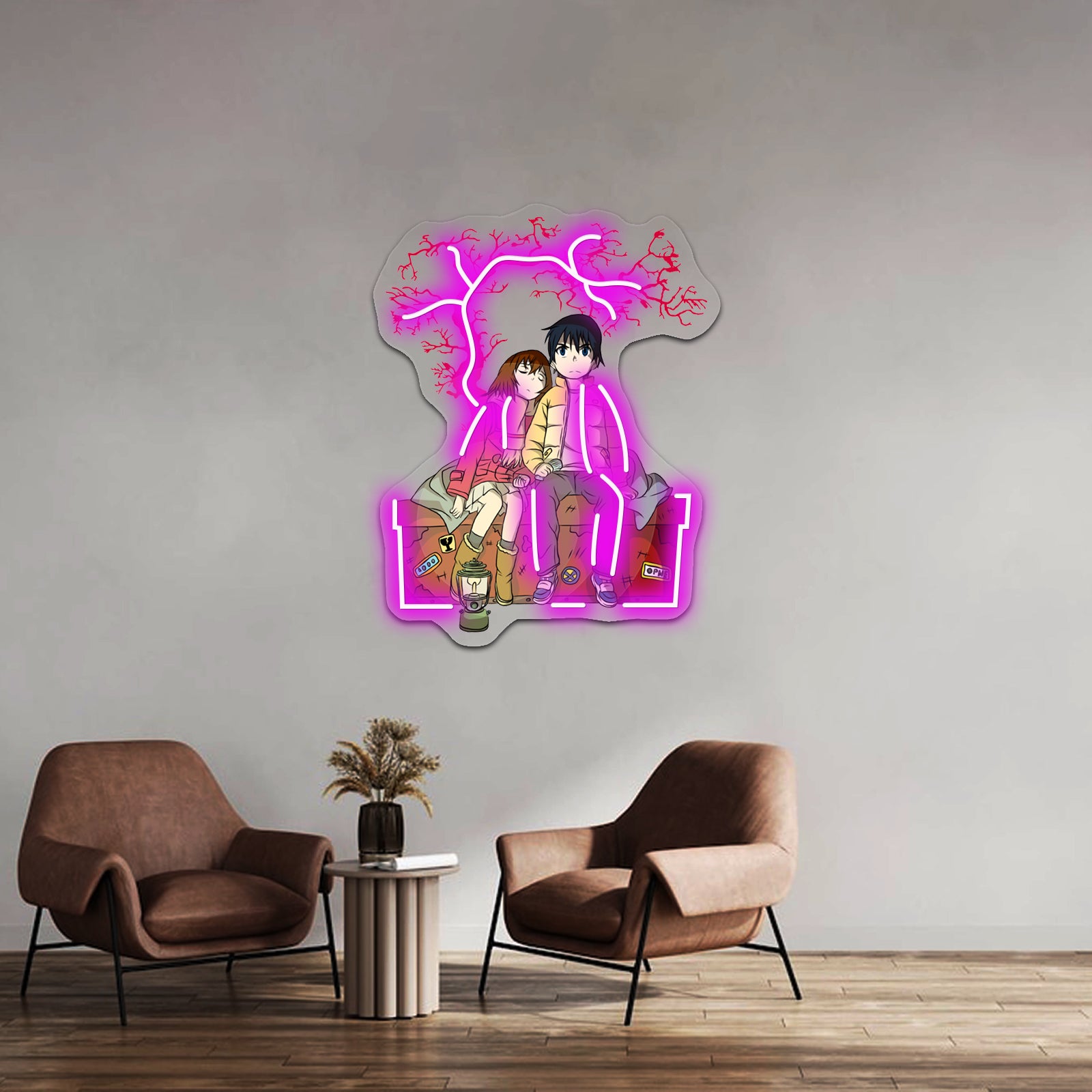 Eras Pop Artwork Custom Neon Led Sign - LED neon sign close-up detail