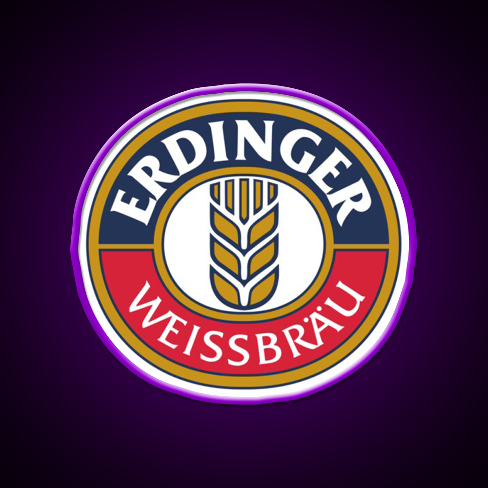 Erdinger Weissbrau Beer Bar Decor Led Neon Sign Rgb Color - LED neon sign view 9