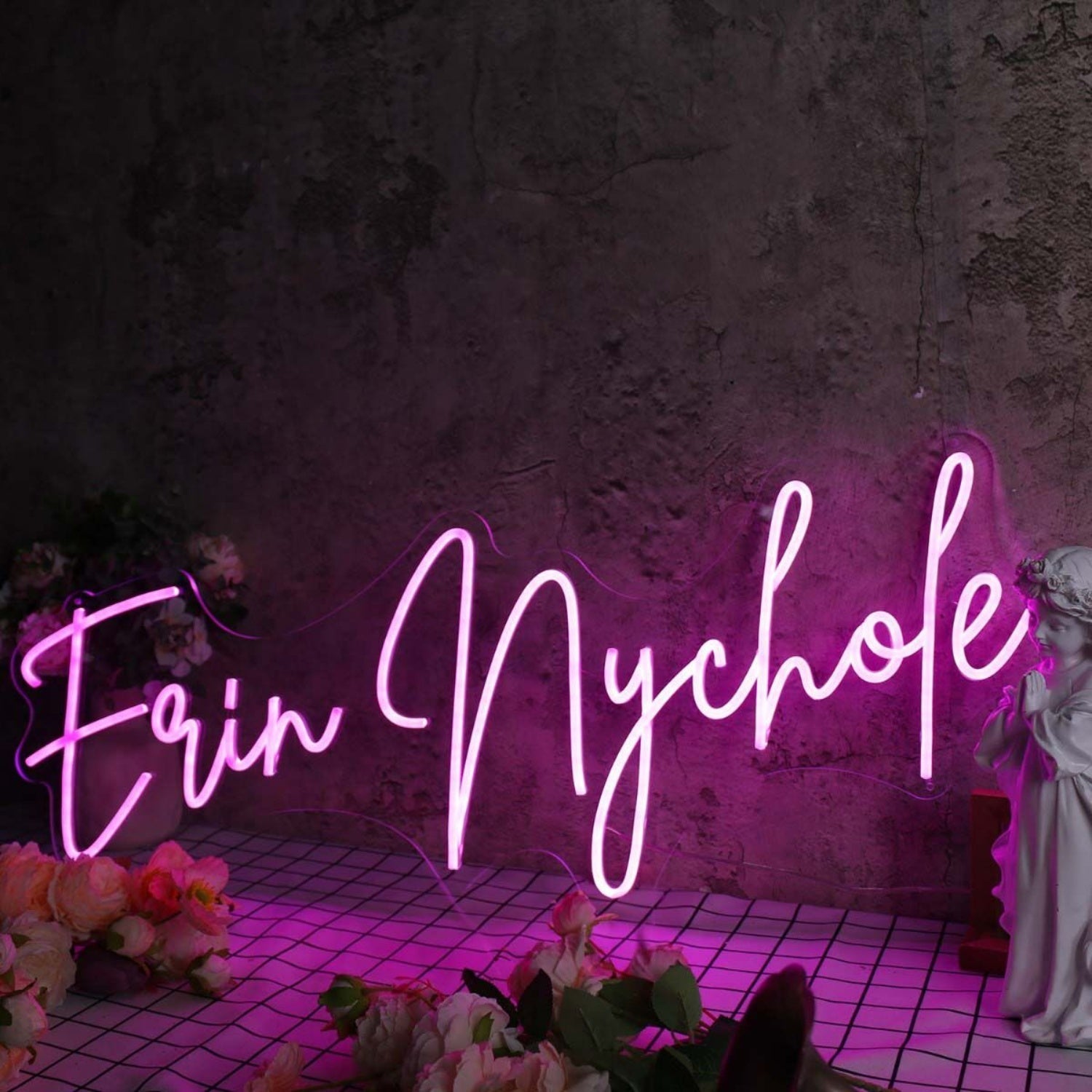 Erin Nychole Pink Led Neon Sign - Shineneon