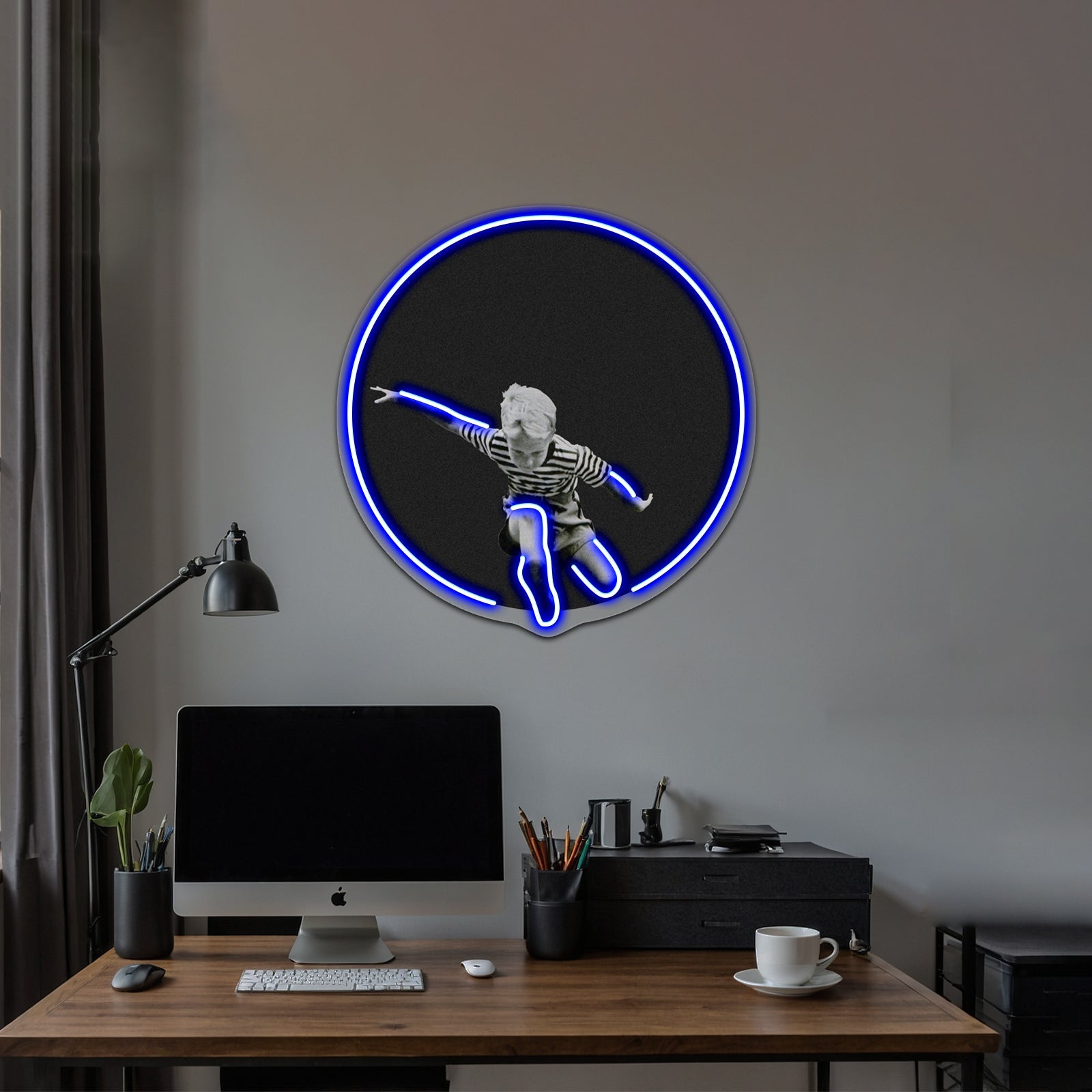 Escape From The Black Hole Artwork Custom Neon Led Sign - Shineneon