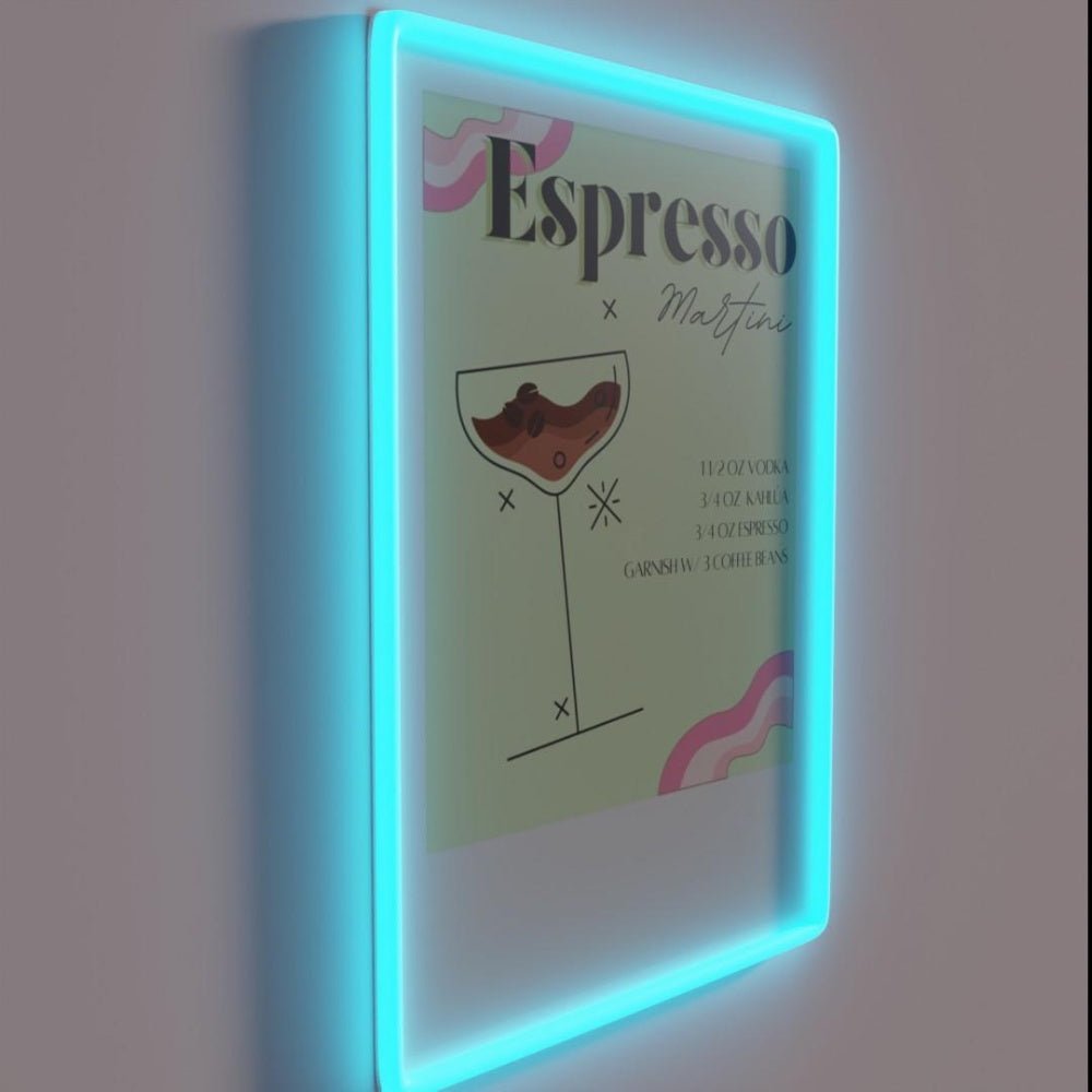 Espresso Martini Art Rgb Led Neon Sign - Shineneon