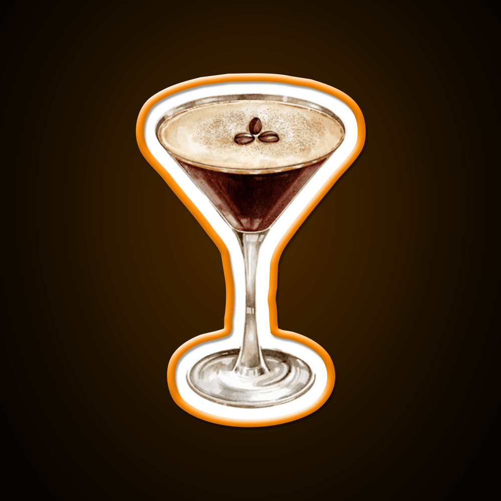 Espresso Martini Cocktail Bar Decor Led Neon Sign Neon Party Sign Rgb Color - Shineneon