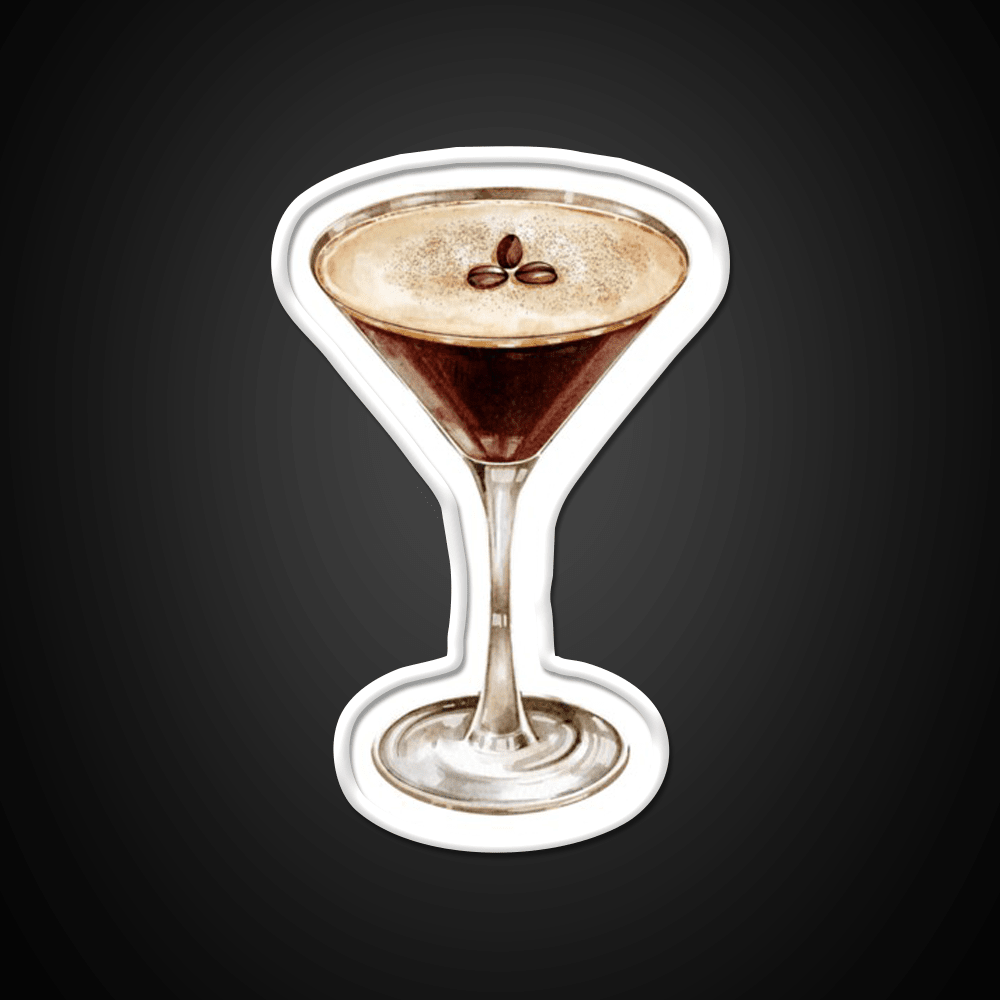 Espresso Martini Cocktail Bar Decor Led Neon Sign Neon Party Sign Rgb Color - Shineneon