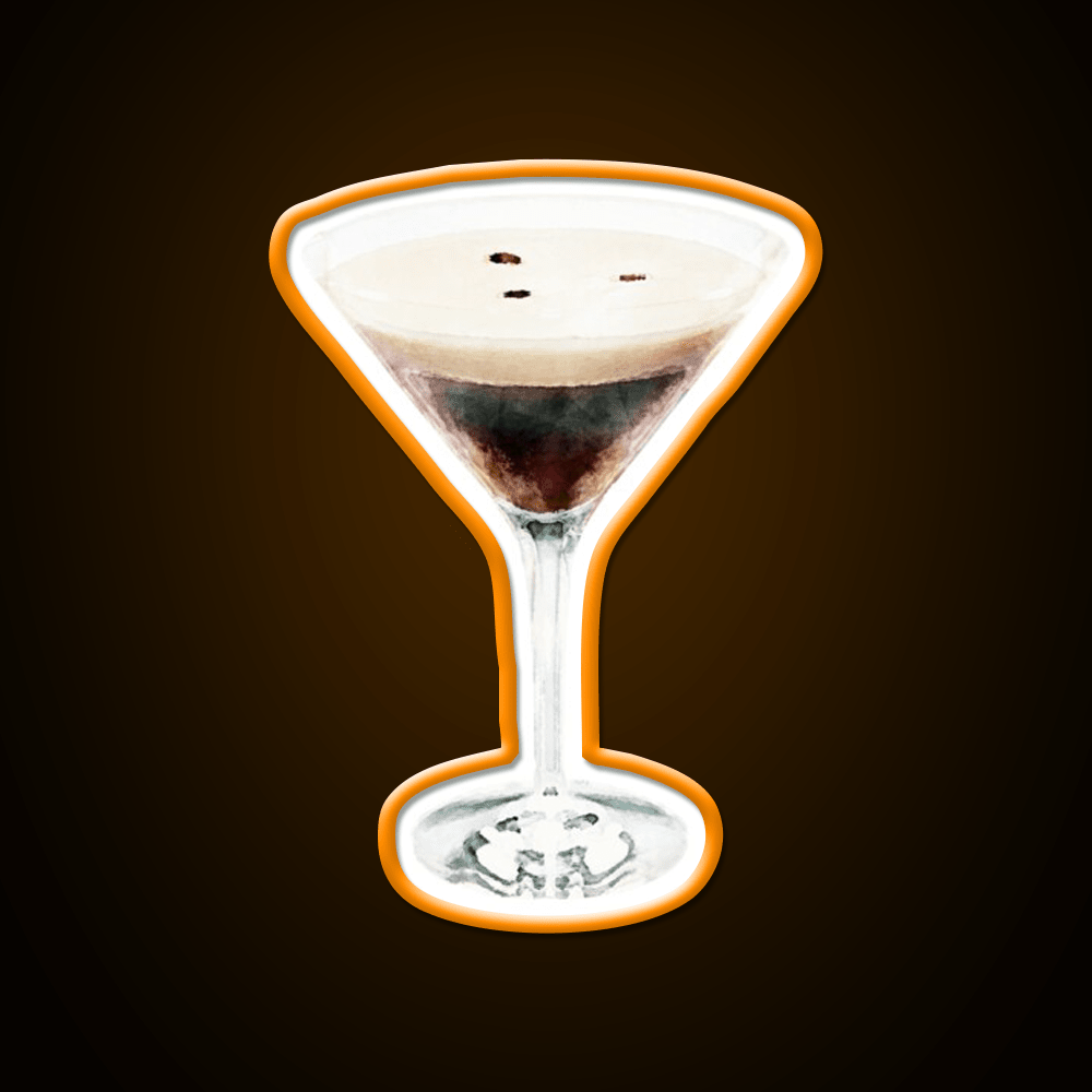 Espresso Martini Cocktail Bar Decor Led Neon Sign Party Neon Sign Rgb Color - Shineneon
