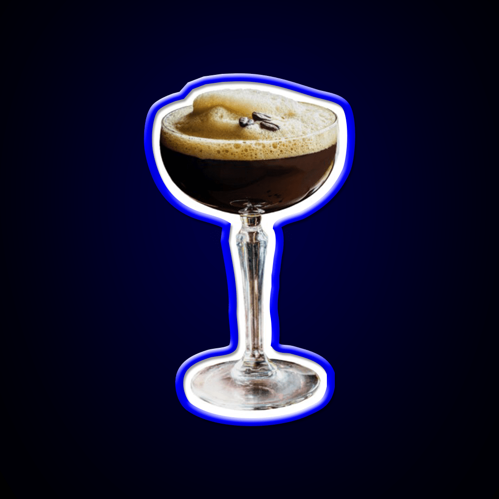 Espresso Martini Cocktail Bar Decor Led Neon Sign Rgb Color - Shineneon