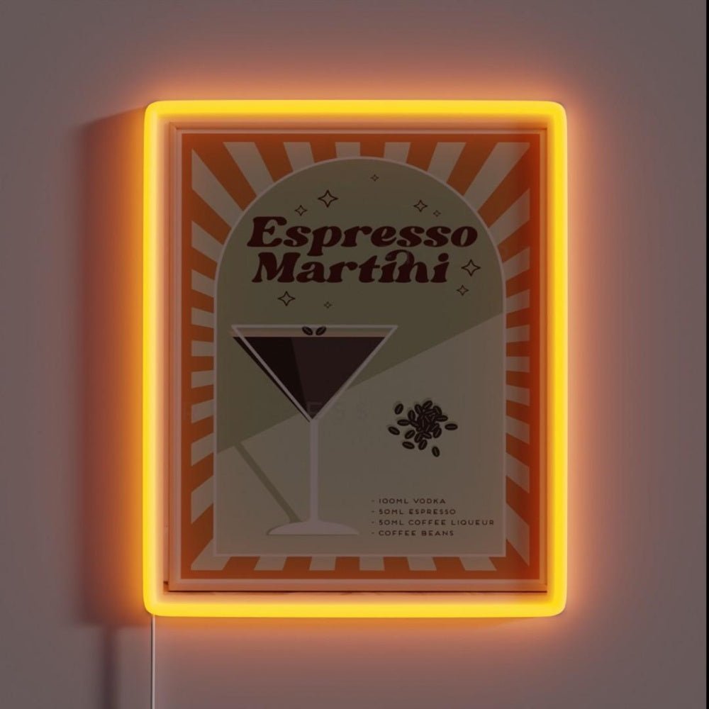 Espresso Martini Rgb Led Neon Sign - Shineneon
