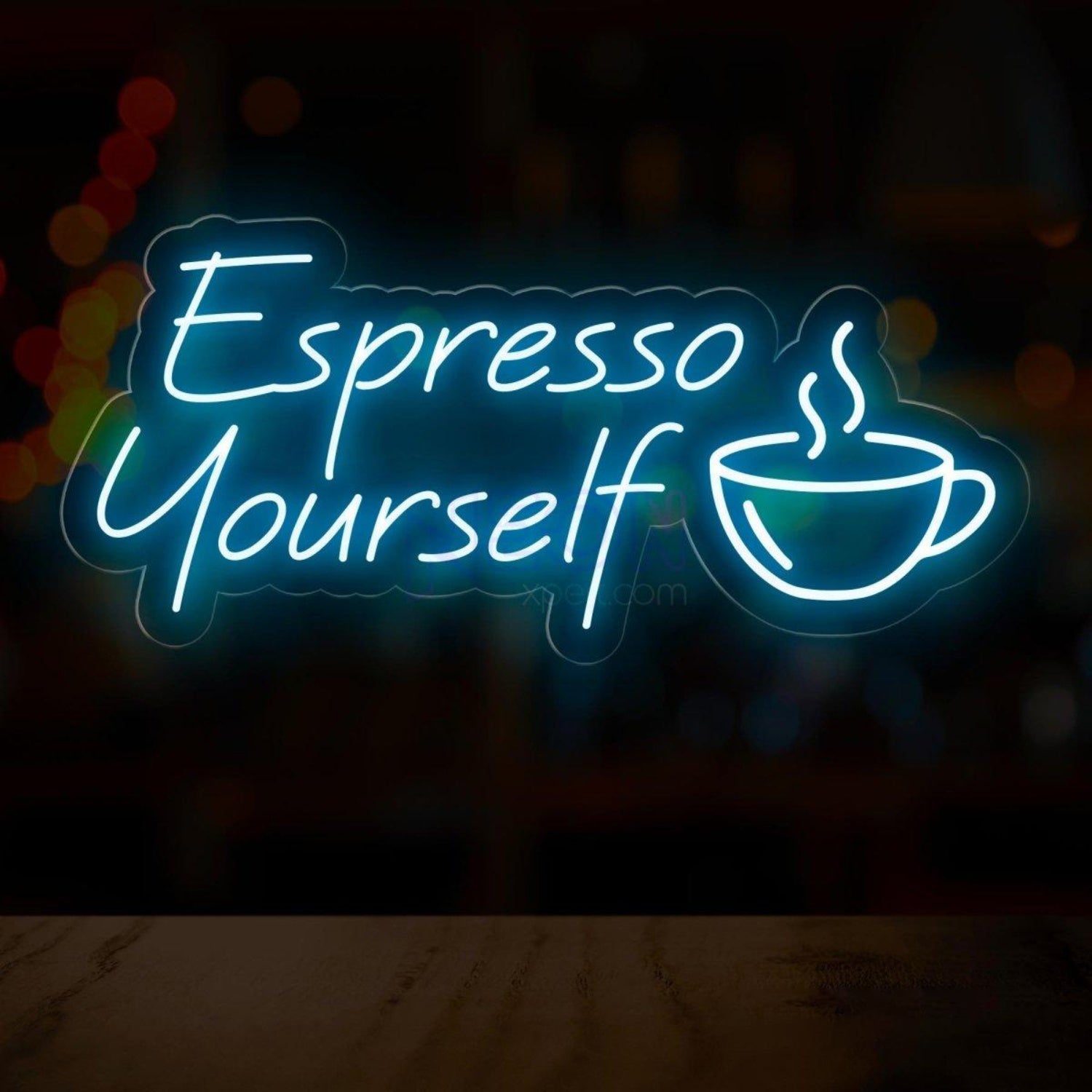 Espresso Yourself Coffee Cup Led Neon Sign For Cafe Window Decor | Shineneon