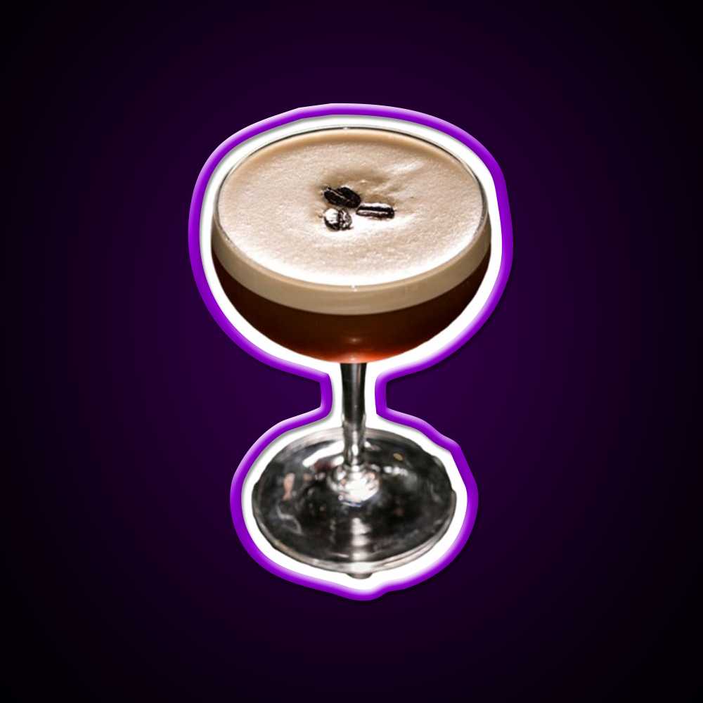 Espressomartini Cocktail Bar Decor Led Neon Sign Rgb Color - LED neon sign view 9