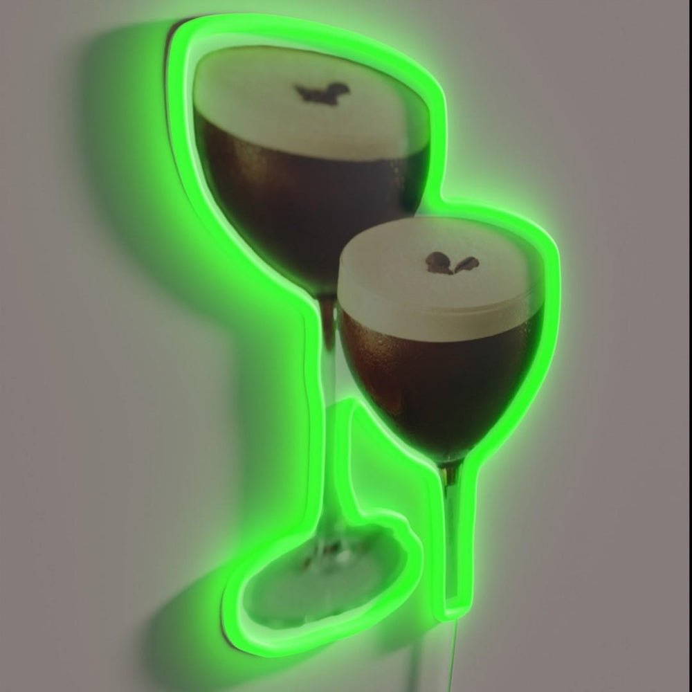 Espressomartini Rgb Led Neon Sign Bar Wall Decor - Shineneon