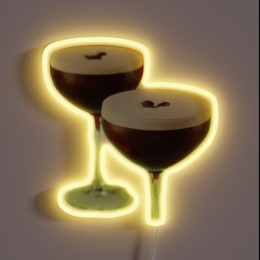 Espressomartini Rgb Led Neon Sign Bar Wall Decor - Shineneon