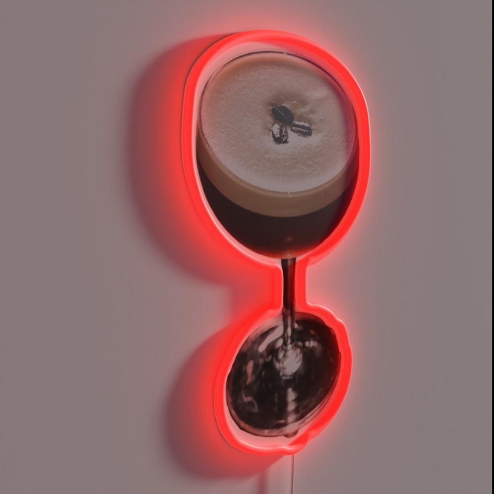Espressomartini Rgb Led Neon Sign Restaurant Wall Art - Shineneon