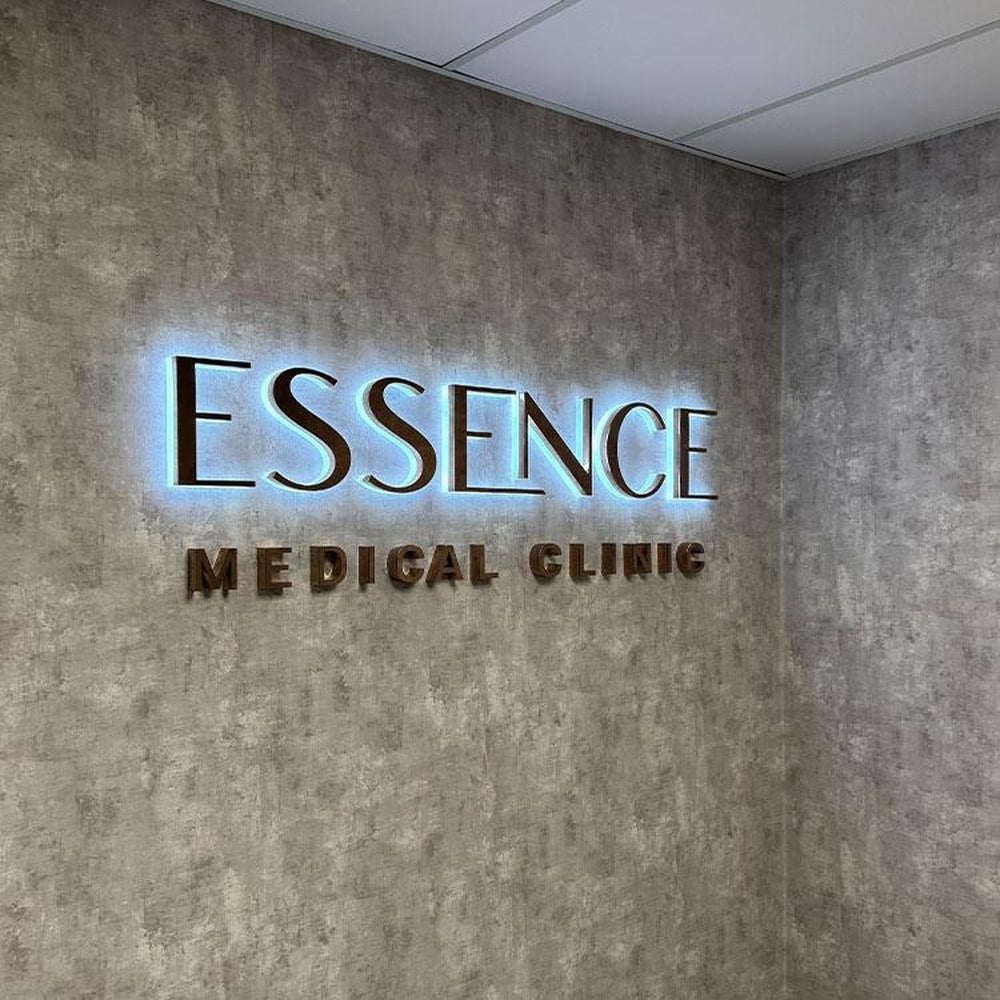 Essence Medical Clinic 3D Backlit Channel Letters Led Light Sign - Shineneon