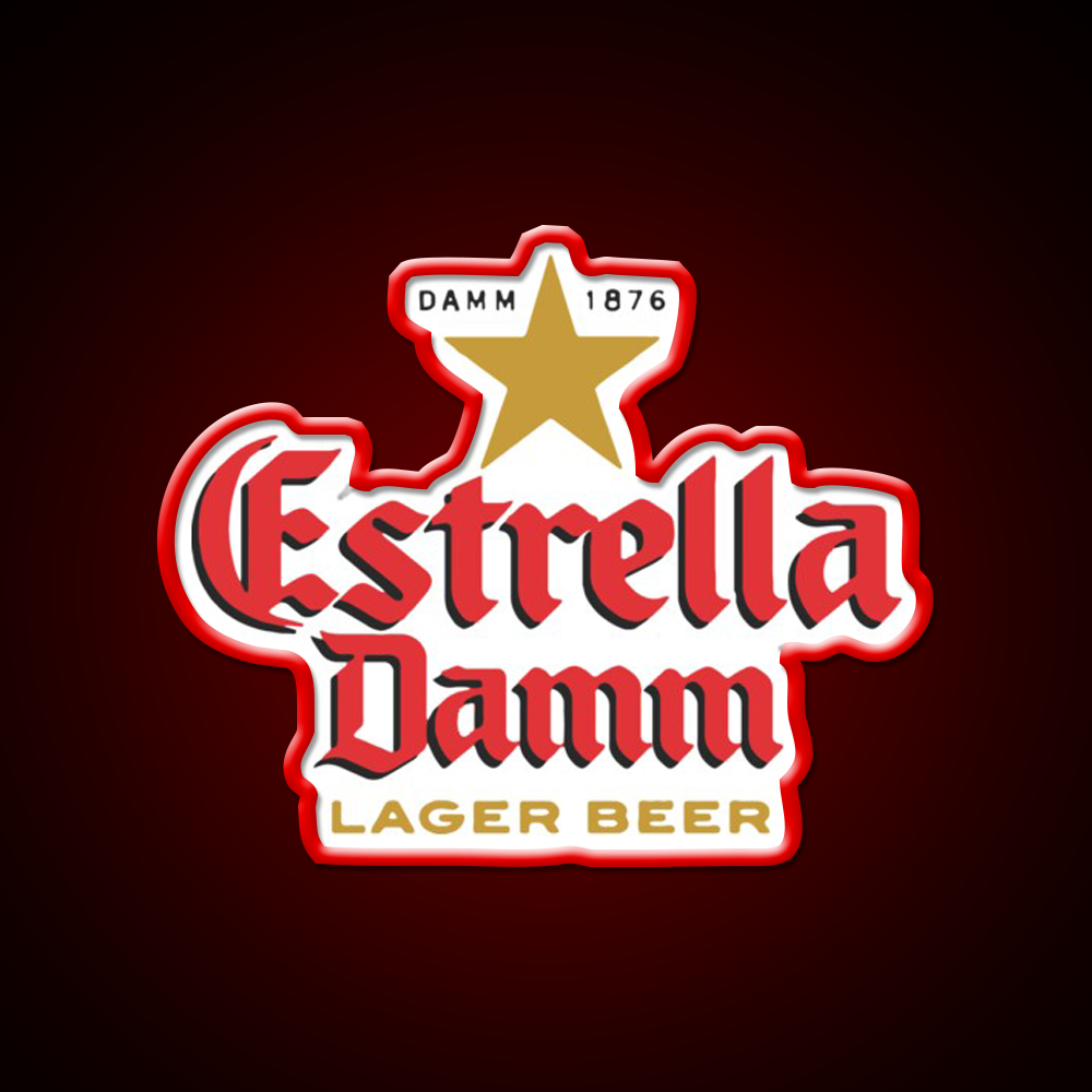 Estrella Damm Cocktail Bar Decor Led Neon Sign Rgb Color - LED neon sign view 10
