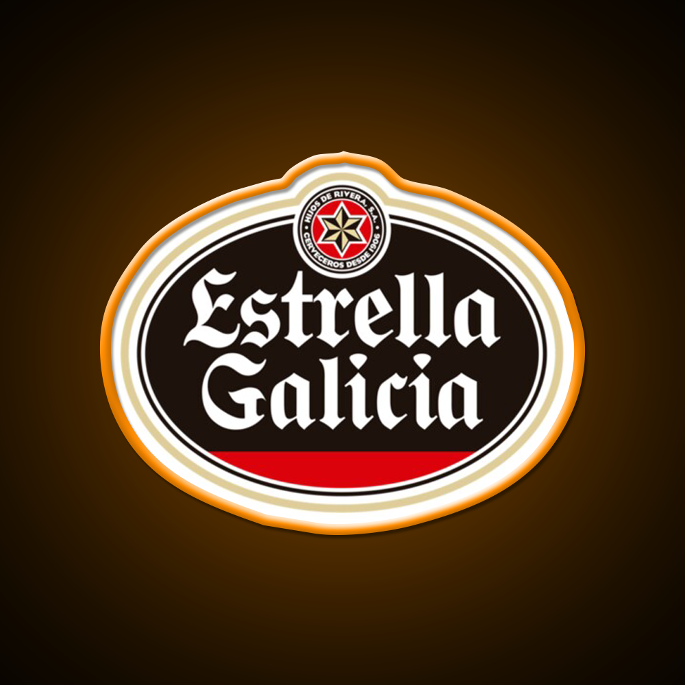Estrella Galicia Beer Spain Beer Bar Decor Led Neon Sign Rgb Color - LED neon sign view 6