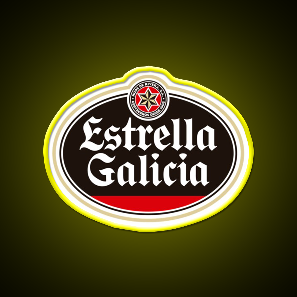 Estrella Galicia Beer Spain Beer Bar Decor Led Neon Sign Rgb Color - LED neon sign view 7