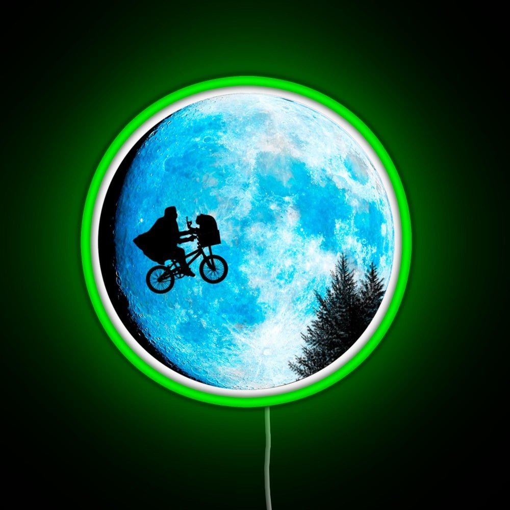 Et Rgb Led Neon Sign Pop Wall Art - Shineneon