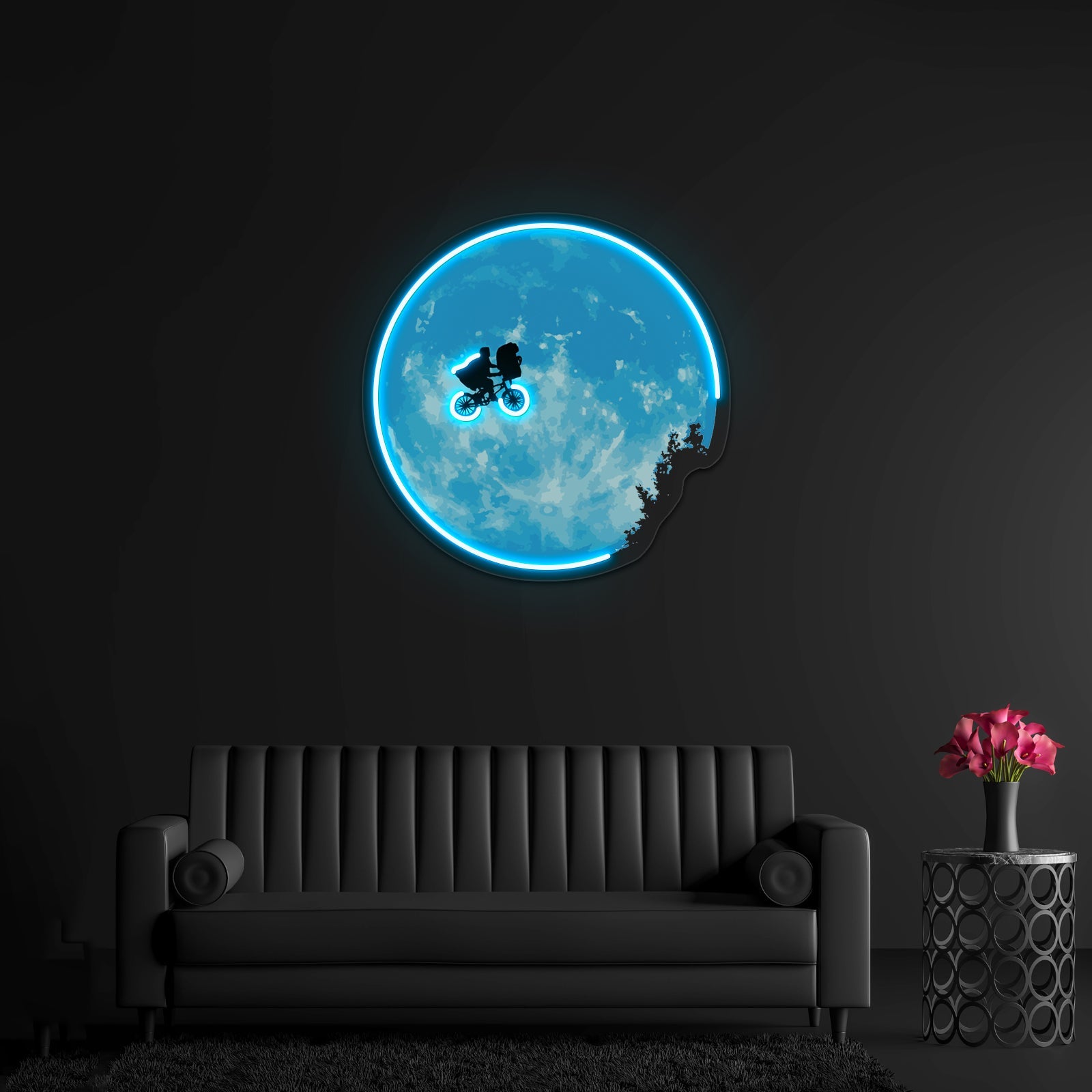 Et The Extraterrestrial Artwork Custom Neon Led Sign - Shineneon