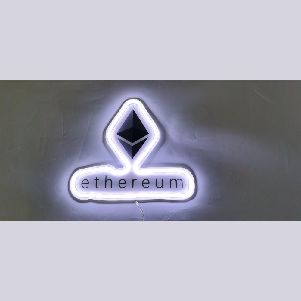 Ethereum Black Led Neon Sign - Shineneon