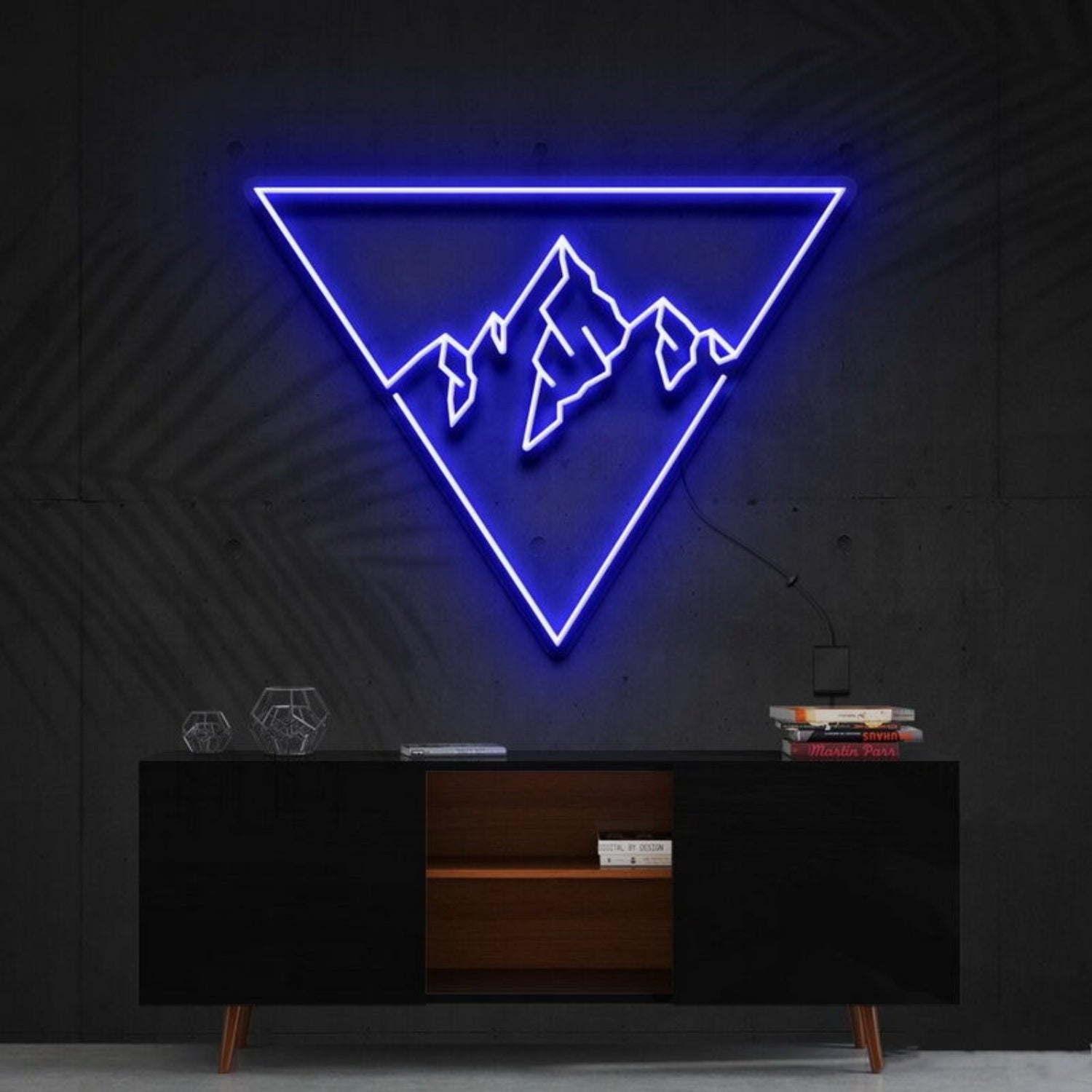 Everest Triangle Led Neon Sign For Nature And Adventure Lovers - Shineneon