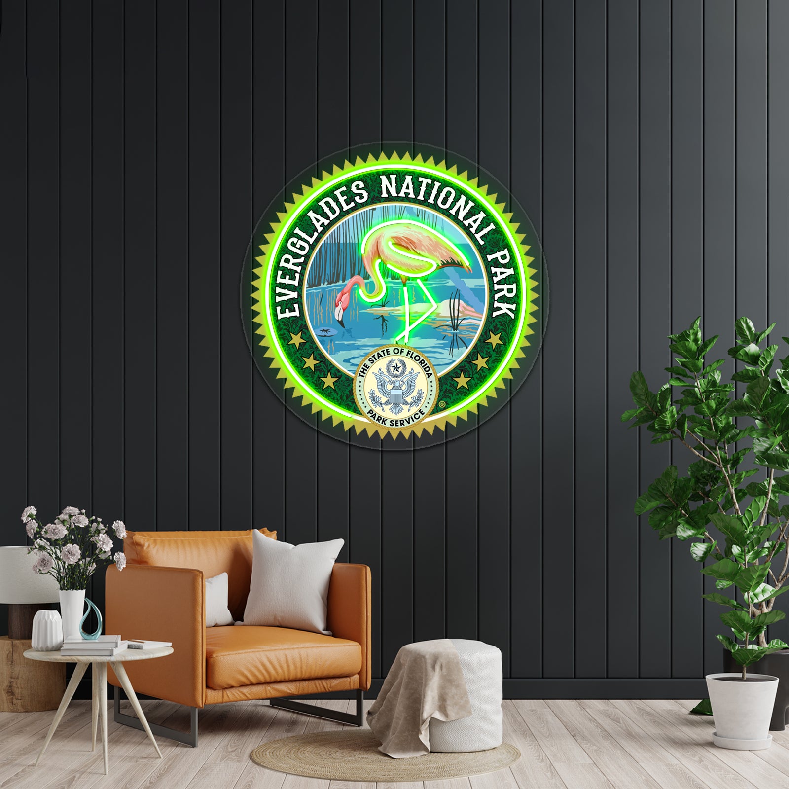 Everglades National Park Artwork Custom Neon Led Sign