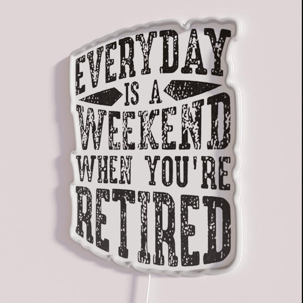 Everyday Is A Weekend Rgb Led Neon Sign - Shineneon