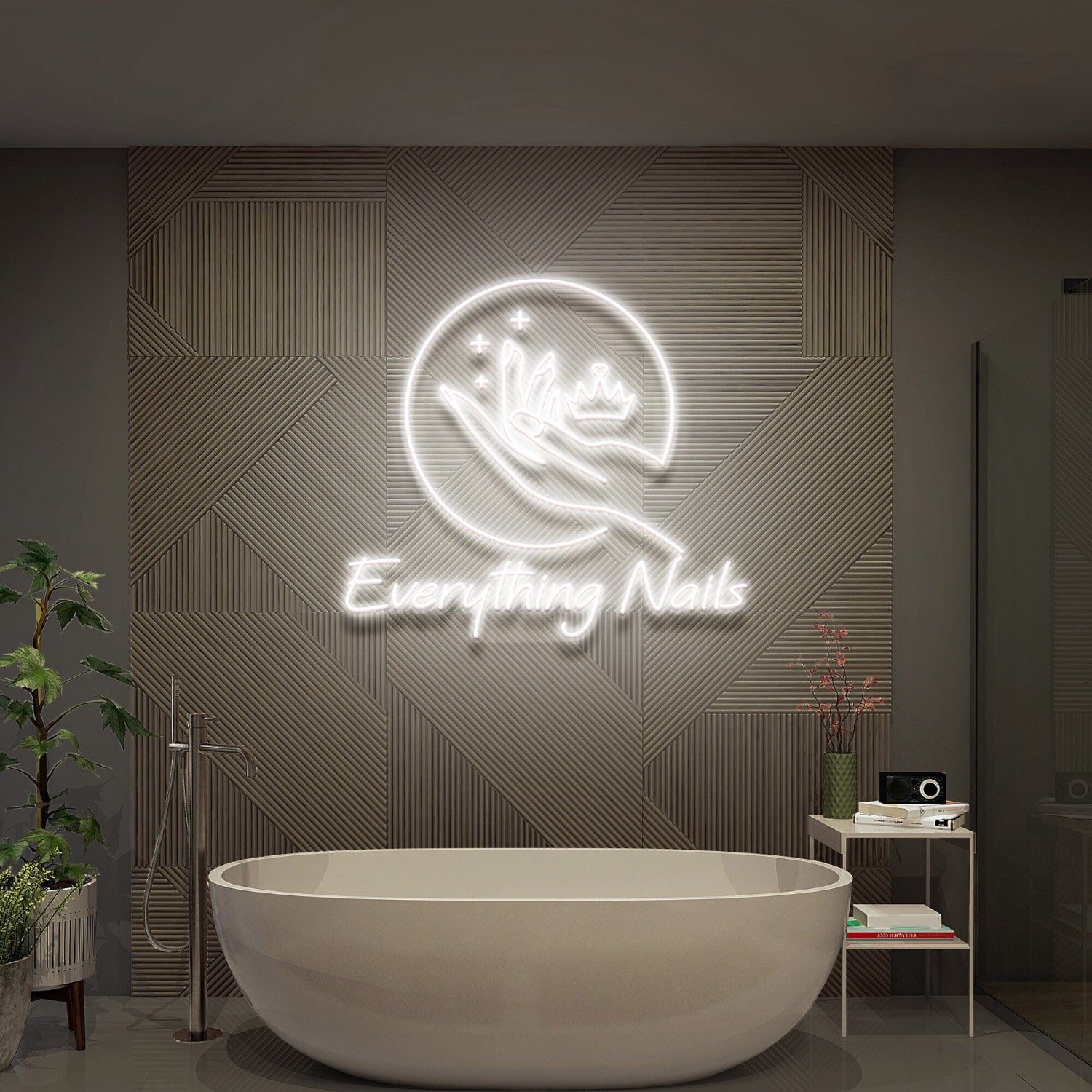 Everything Nails Reception Led Neon Sign Nail Salon Decor | Shineneon