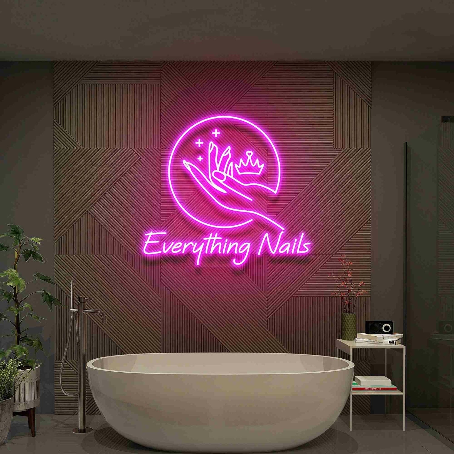 Everything Nails Reception Led Neon Sign Nail Salon Decor | Shineneon