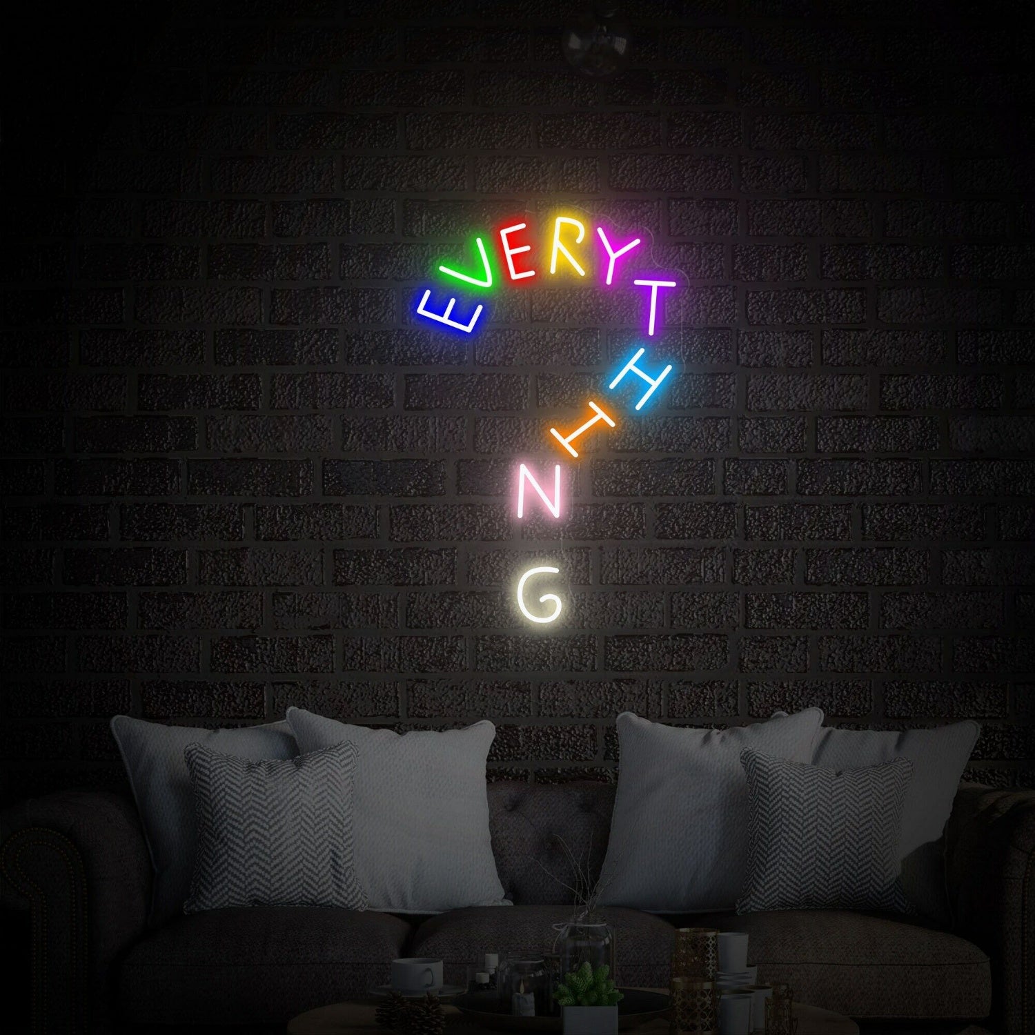 Everything Neon Sign Light For Office Living Room Weddings | Shineneon