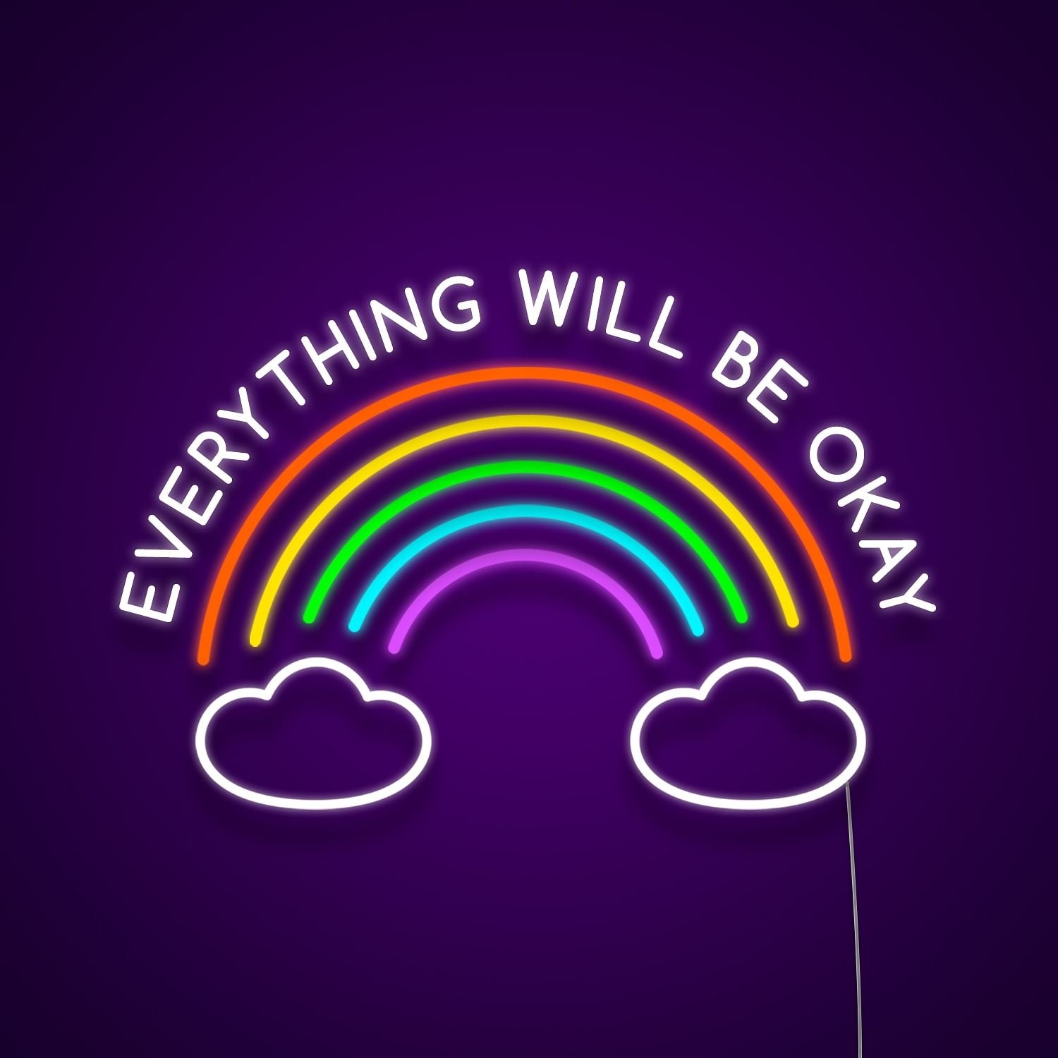 Everything Will Be Okay Led Neon Signs Wall Art | Shineneon